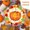Multicolor7#, variant on FeiFu Thanksgiving Tableware Set Including Paper Towels Plates Cups and Tablecloth with Maple Leaf and Pumpkin Patterns Festive Decor for Birthday Party Decoration Supplies