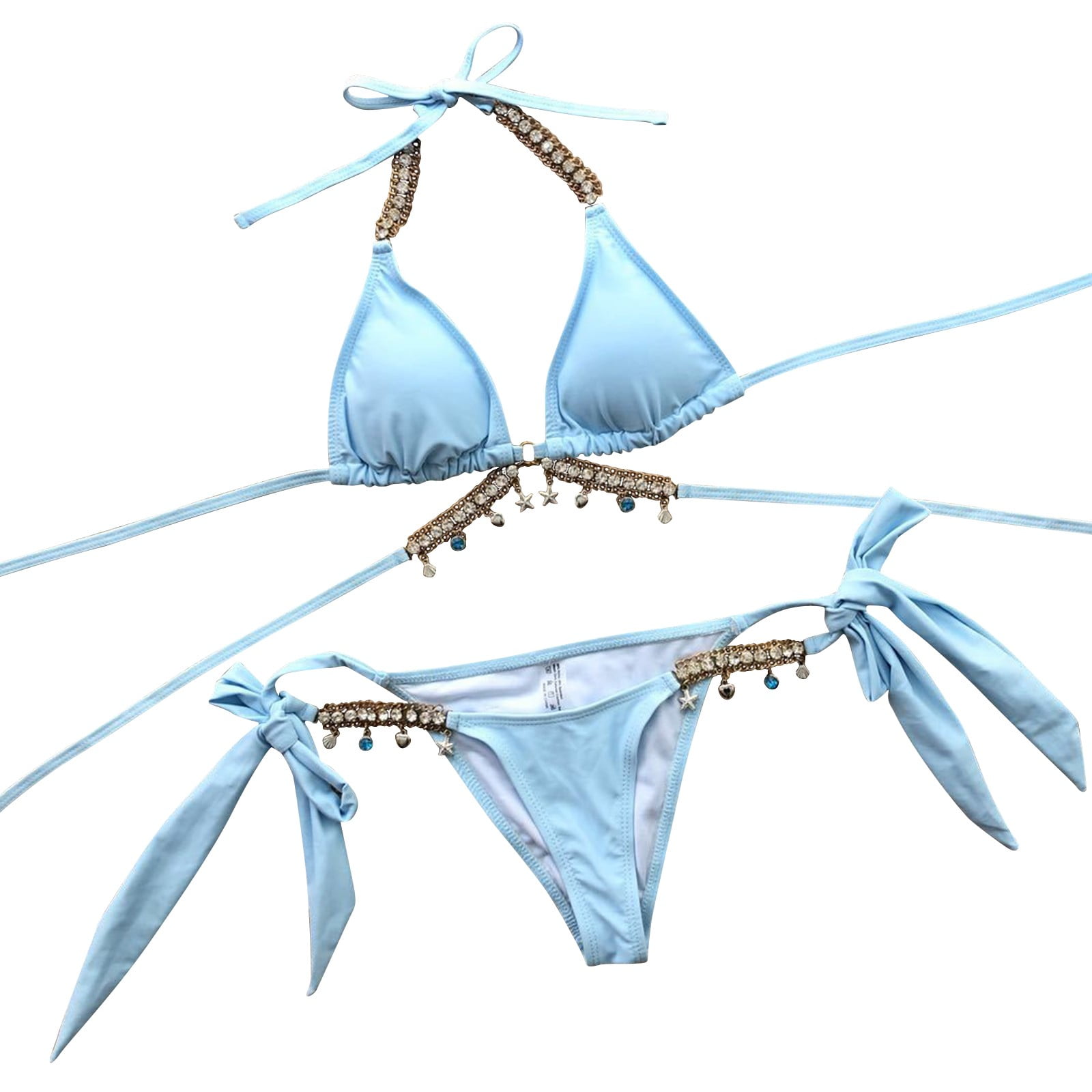 2DXuixsh Swimwear Bathing Suit Small Bust 2023 Split