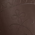 thumbnail image 3 of Cesto bordado redondo La Ardilla chocolate, 3 of 5
