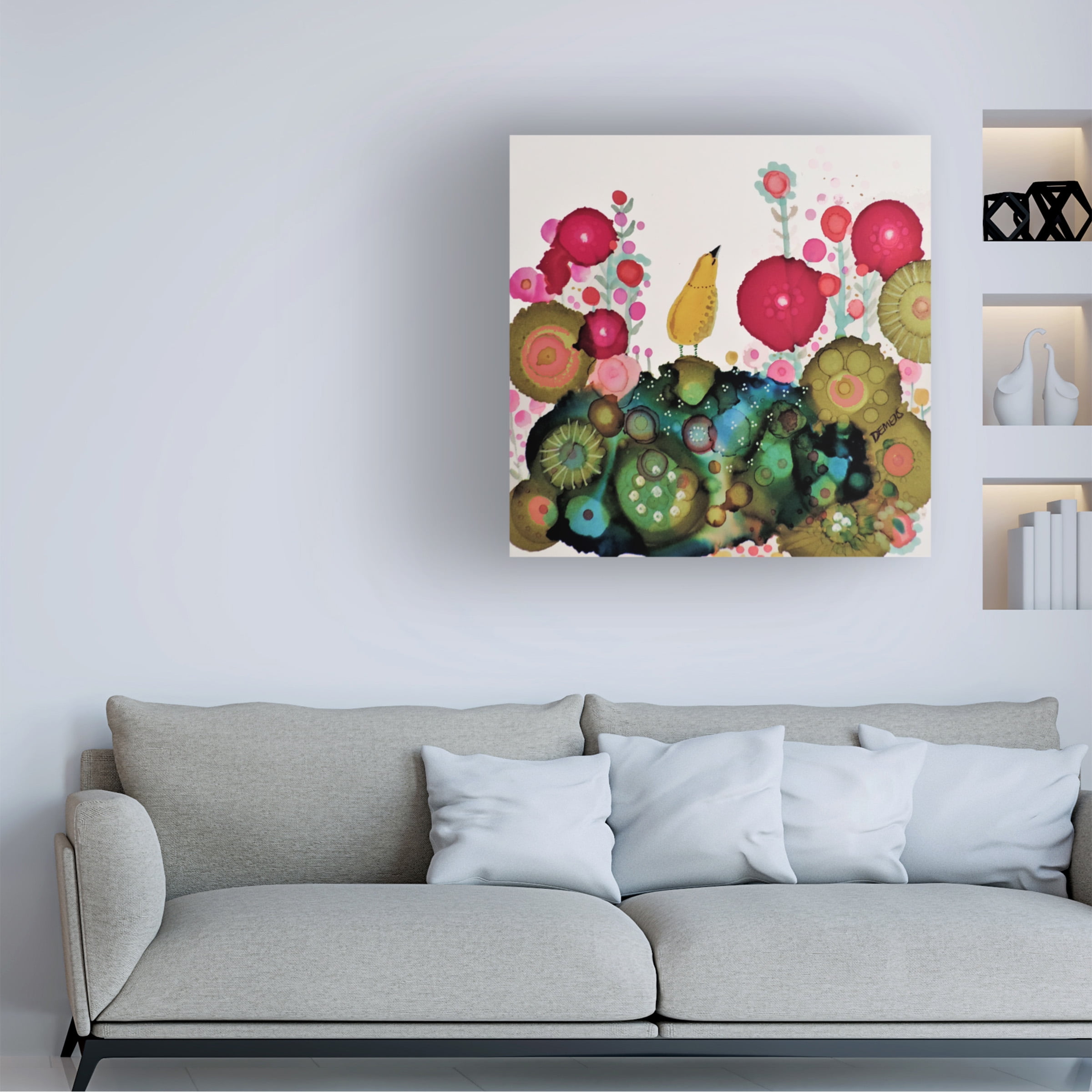 Sylvie Demers 'Joy' Canvas Art