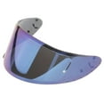 thumbnail image 2 of Motorcycle Foldable Flat Visor for X14 Z7 , blue, 2 of 8