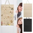 thumbnail image 2 of Earring Organizer Hanging Earring Holder, Holds Up To 330 Pairs, Soft Felt Wall Mount Earring Display Holder Stud Earrings Organizer for Women Girls, 2 of 5
