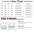 thumbnail image 2 of fheaev Front Closure Bras For Women Post Surgery Brassiere Plus Size Full Coverage No Underwire Comfort Wireless Snap Closing Bra Convenient Everyday Bra Front Button Bras Front Buckle Corset Bra, 2 of 2