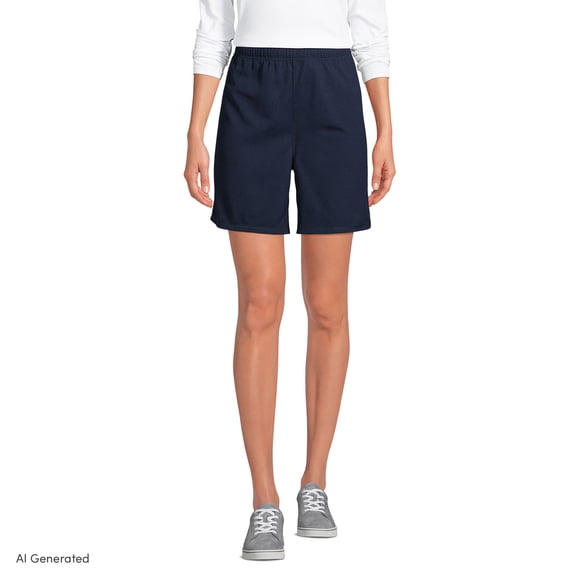 Lands' End Women's Mesh Gym Shorts