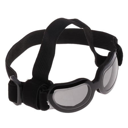 Pet Eye Goggles, Stylish Pet/Dog Goggles Sunglasses Windproof Frogproof Sun Glasses for Dog, 4 Colors Optional Black