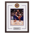 thumbnail image 1 of Damon Stoudamire Autographed Toronto Raptors Basketball 20x26 Frame, 1 of 1