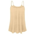 thumbnail image 3 of Timegard Tank Tops for Women Plus Size Scoop Neck Spaghetti Strap Ruched Camis Casual Sleeveless Top, 3 of 4