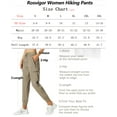 thumbnail image 6 of Rosvigor Women Cargo Hiking Pants Lightweight Joggers Women Workout Pants Outdoor Quick Dry Lounge Trousers, 6 of 6
