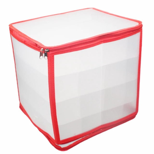 Caja De Almacenamiento De 64 Adornos Organizador De Decoración De Navidad Caja De Almacenamiento De Bolas De Navidad Inevent HA034595-00