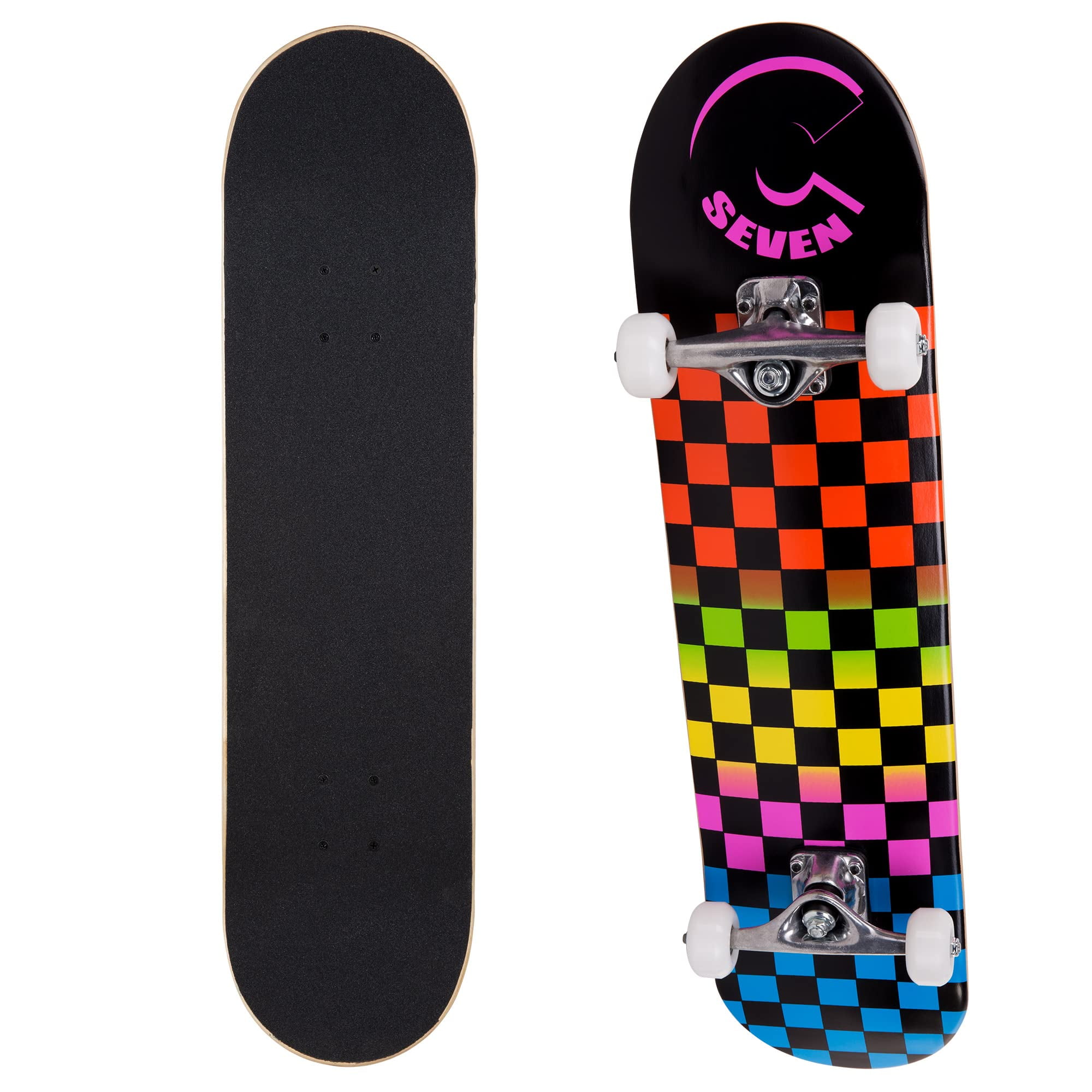 Cal 7 8 In. Complete Popsicle Skateboard (Rainbow)