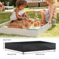 thumbnail image 4 of Square Sandboxes Sandpit Cover, 210D Waterproof Duty Sandbox With Cover, 4 of 8