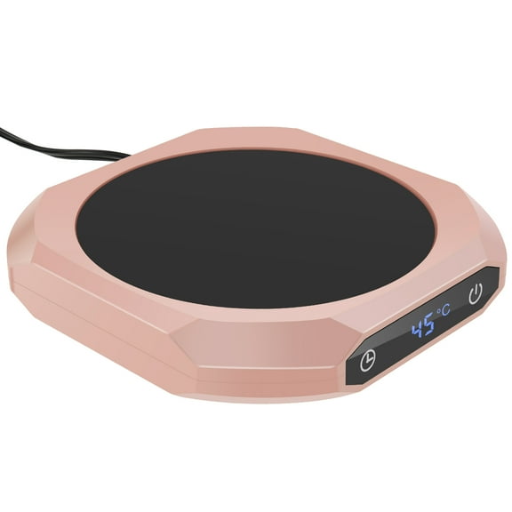 Wekvgz Coffee Mug Warmer with Anti Skid Pad Heated Coaster with Three Adjustable Temperatures Coaster Coffee Cup Warmer with Automatic Power Off Function Ideal for Home
