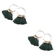 thumbnail image 2 of Pendientes de araña Sonducket Moda Bohemia Étnica Abanico Borla Oreja Cuelga Aro Día de San Valentín Niñas, 2 of 5