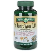 Spring Valley St. John's Wort Extract .3% 120-Count
