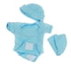 thumbnail image 4 of conjunto del mono del mameluco de las muñecas Azul Mameluco Calcetines Sombrero Conjunto Para 10 '' - 11 '' Baby Girl Muñeca Fanmusic conjunto del mono del mameluco de las muñecas, 4 of 4