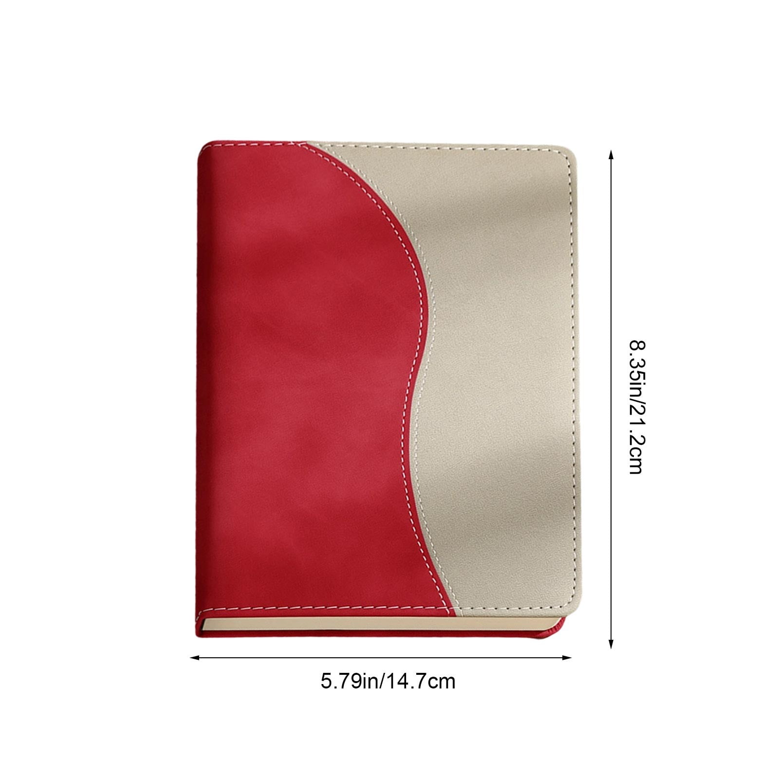Bxaolu Soft Cover Journal Bulk, Notebooks for Work, Lined Travel Journal for Women Men, Note Taking Notebook Sch**ool Office Supplies Business Writing, 8.35" x 5.79", A5, Red