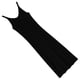 thumbnail image 5 of Vestido Con Cuello En V Sin Mangas De Punto Color Sólido Vestido Largo Y Delgado Sexy, Negro, S Advancent AP001368-05B, 5 of 7