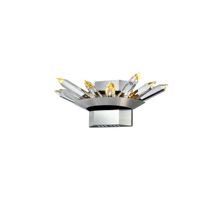 

LED Wall Light with Polished Nickel Finish