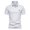 White, variant on WREESH Men's Lapel Collar Button Henley T-Shirts Solid Color Short-Sleeved Fashionable Tops Black