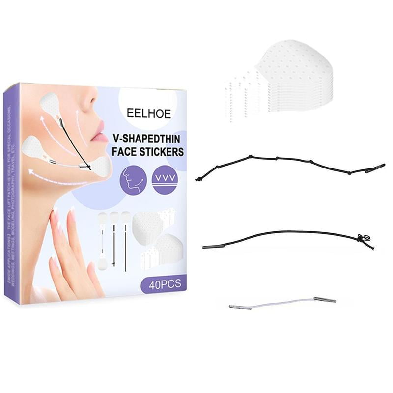 Invisible Face Stickers Neck Eye Double Chin Lift V Shape Refill Tapes Thin Makeup Facelifting Patch Adhesives Ban X0C0