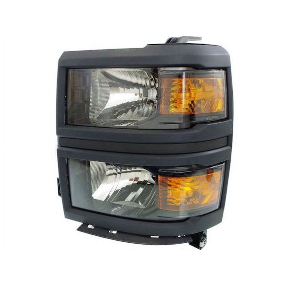 Left Driver Side Headlight Assembly - Compatible with 2014 - 2015 Chevy Silverado 1500