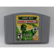 Video Games Compatible for the n64 console, Army Men - Sarges Heroes 2 NTSC