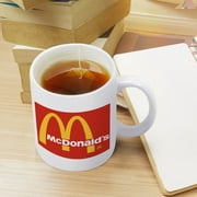 White Mug Fad McDonald Wordmark