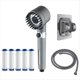 thumbnail image 1 of Cabezal de Ducha Turboshower, Juego de Ducha de Mano con Masaje Multifuncional, Cabezal de Ducha con Turbocompresor Ajustable, 1 of 5