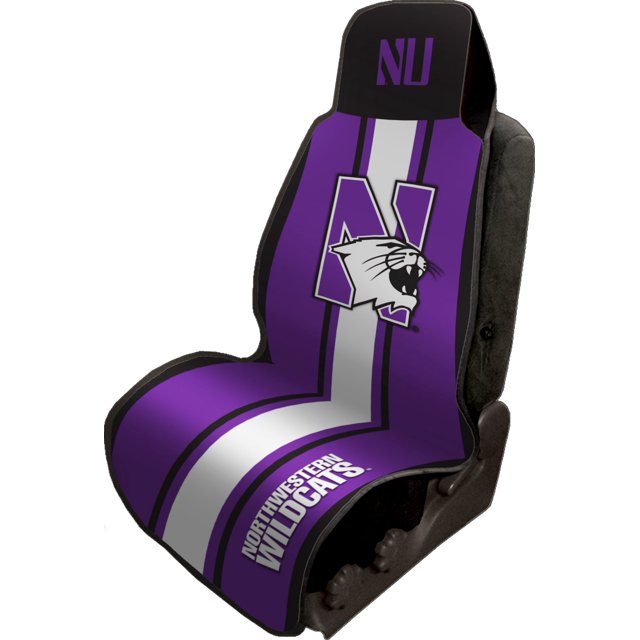 Coverking Compatible for Universal Seat Vest Designer 1Pc - Northwestern University - Ela47