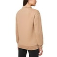 thumbnail image 2 of Mondetta Ladies' Collared Fleece Pullover Top (US, Alpha, X-Large, Regular, Regular, Tan), 2 of 5