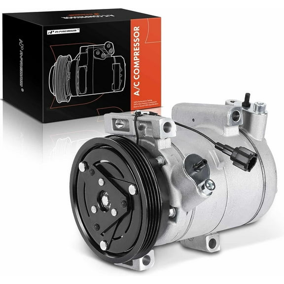 A-Premium AC Compressor with Clutch Compatible with Nissan Altima 1998-2001 L4 2.4L
