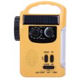 thumbnail image 1 of Lampe de Poche LED à Manivelle Solaire d'Urgence Extérieure Radio FM/AM, 1 of 8