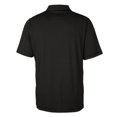 thumbnail image 3 of Men's Cutter & Buck Black Atlanta Falcons Throwback Logo Forge Pencil Stripe Stretch Polo, 3 of 3