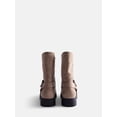 thumbnail image 5 of Weekend Academy Girls Faux Suede Moto Boots, 5 of 6