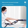 thumbnail image 3 of Bed Ladder Assist,Pull up Helper and Sit up Helper 6 Handle Grips,Bed Rail Assistance Devices Adjustable Length Bed Lift for Most Beds Mobility Aid for Elderly, Handicapped,Injured, 3 of 5