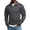 #03Gray, variant on Men's Quilted Sweatshirt Casual Waffle Stand Collar Button Pullover Sweatshirts Gray M