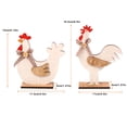 thumbnail image 4 of Toystoory Decoración de de gallo de de Pascua con ala, accesorios de fiesta, soporte de bricolaje para pollo, decoración de de Kits de decoración para fiestas Gallina flaca Toystoory HA070156-02, 4 of 6
