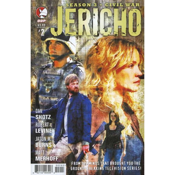 Jericho Season 3: Civil War #2B VF ; Devil's Due Comic Book
