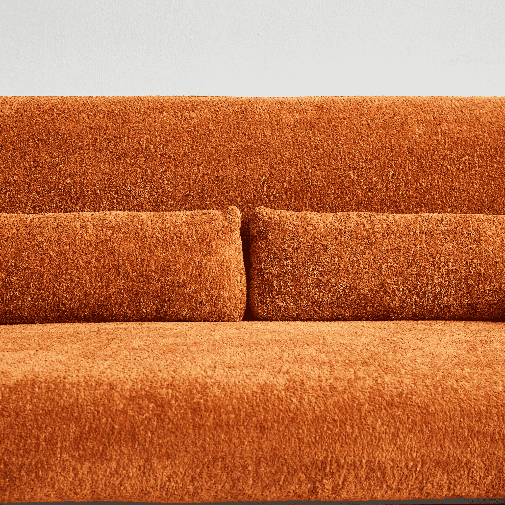 MAYEERTY 59"Velvet Fabric Sofa, Modern Loveseat Furniture with Support Pillow for Apartment, Office, Living Room & Bedroom, Tool-Free Assembly.
