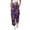 Dark Purple, variant on Halloween Pajamas Women Halloweens Comfy Stretch Drawstring Pajamas Cozy Pjs Sleepwear Lounge Pants