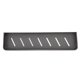 thumbnail image 3 of Estante de pared para baño, resistente, de aluminio, resistente al óxido, sencillo, negro, con 5 ganchos para cocina, lavandería, 19,7 pulgadas, 3 of 5