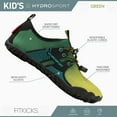 thumbnail image 2 of FITKICKS Hydrosport Land-to-Water Footwear Barefoot Shoes, Green (Kid's), 2 of 7