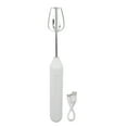 thumbnail image 1 of Handheld Electric Milk Frother, Easier Cleaning Electric Egg Beater  For Home White, 1 of 8