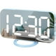 thumbnail image 1 of wonima02 Digital Alarm Clock, Large Mirrored LED Display, with USB Charger, Snooze Function Dim Mode Wall Hanging Beside Desk Clock for Bedroom, 1 of 1