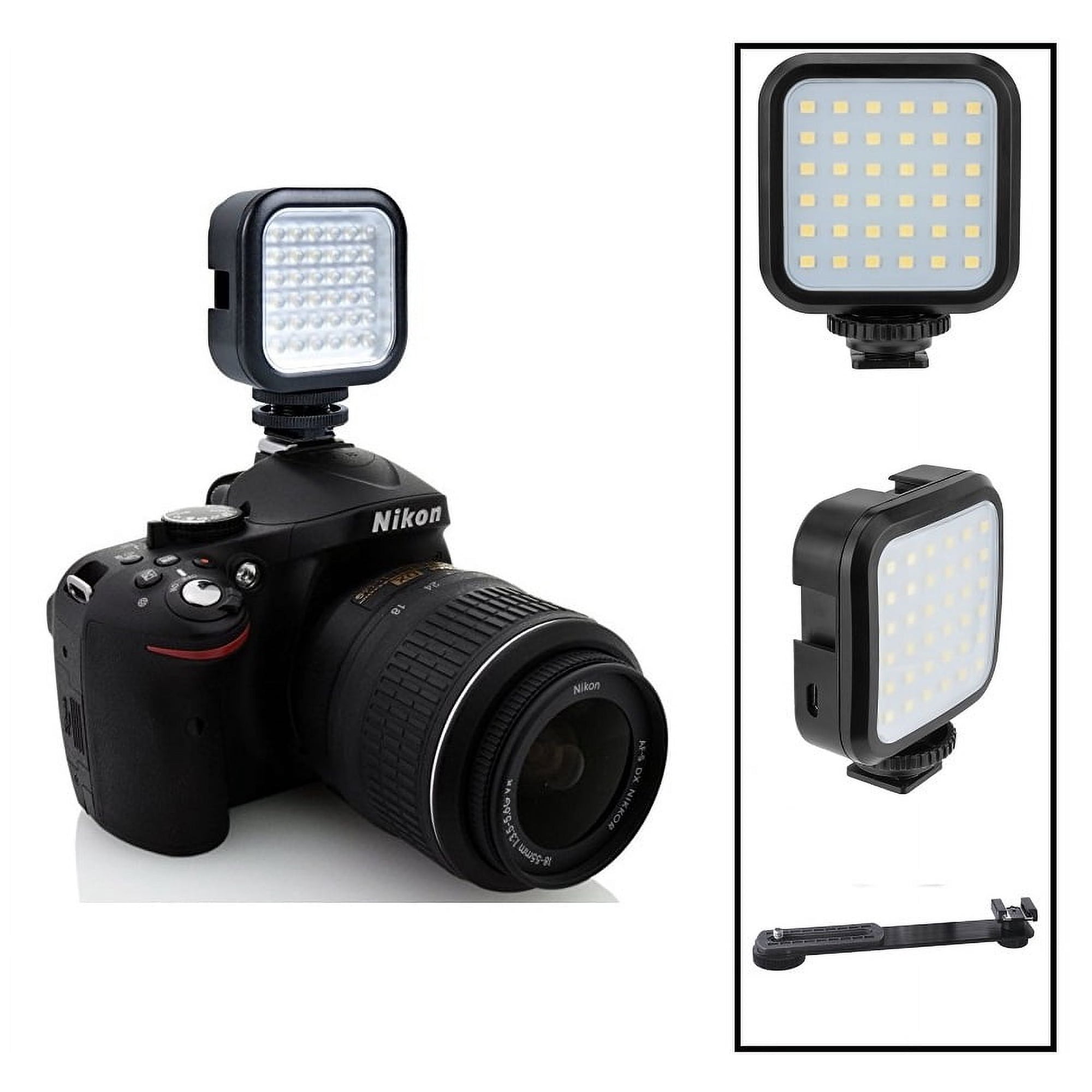 LED Light Kit With Power Pack Kit For Nikon Coolpix B500 L340 L840 P900 B700