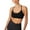 Black, variant on Women's Workout Yoga Crop