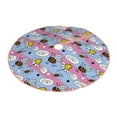 thumbnail image 2 of Kll Bees And Daisies Striped Christmas Tree Skirt 48",Party Decorations Farmhouse For Christmas Decorations Holiday Party, 2 of 8