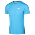 thumbnail image 2 of Nike Men's Dri-Fit Breathe Miler Running Top (Medium, Equator Blue), 2 of 3