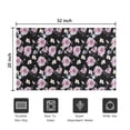 thumbnail image 5 of Pioneer Flower Floral Print Pattern Door Rugs,Washable Non Slip Door Mats Indoor,Decorative Door Mats,Entry Mat Indoor for Entrance,Bedroom,Kitchen,Bathroom,20"x32", 5 of 6
