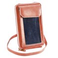 thumbnail image 1 of Pequeño bolso bandolera para teléfono móvil, funda para teléfono móvil con cartera colgante, bolso bandolera de piel sintética, pasaporte, funda para teléfono móvil con ranura para tarjetas, correa, 1 of 5